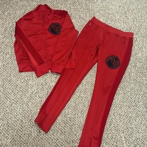NWT Womens RED ROCKSTAR OUTFIT!